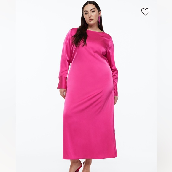 H&M satin dress - Picture 2 of 9